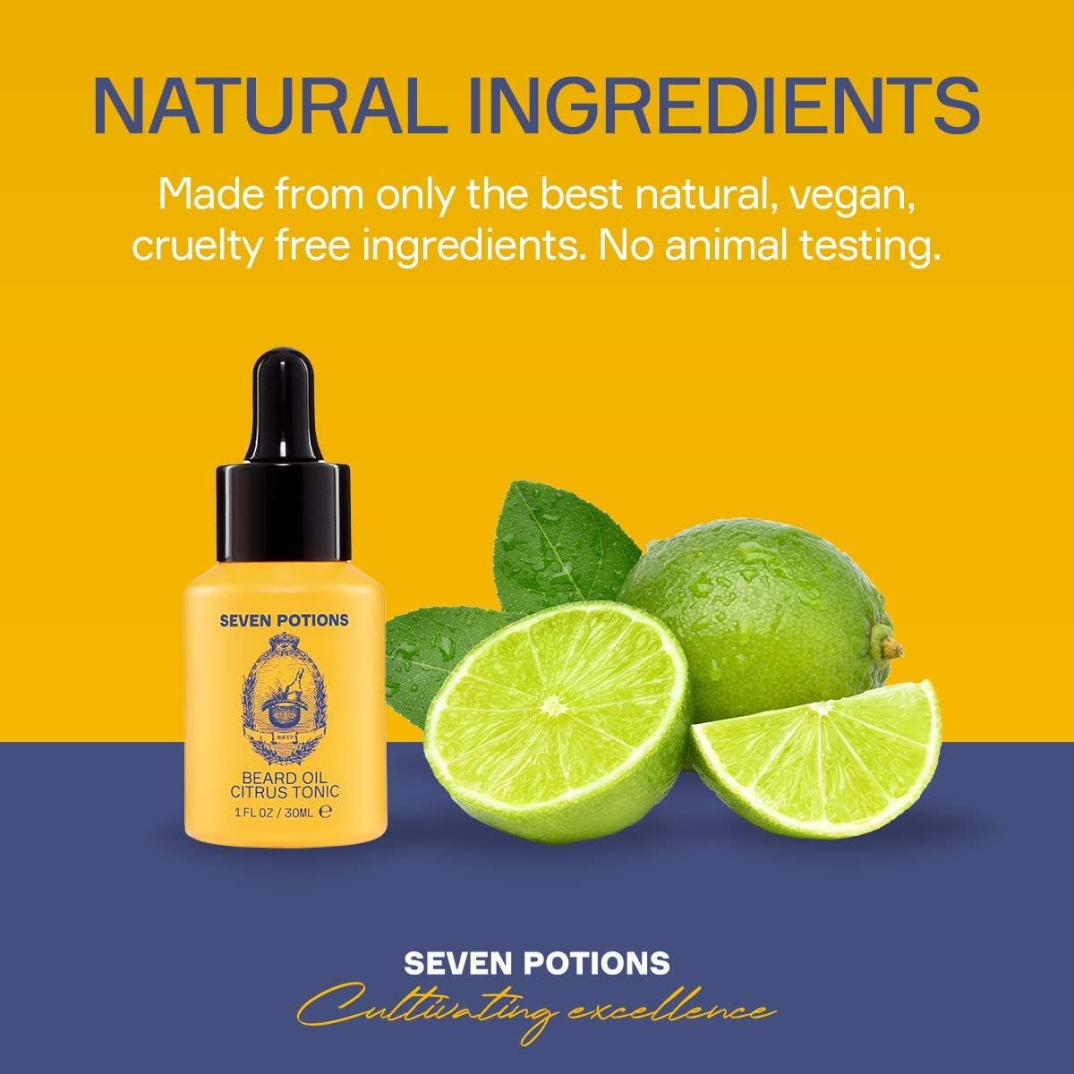 Seven Potions Beard Oil - Citrus Tonic