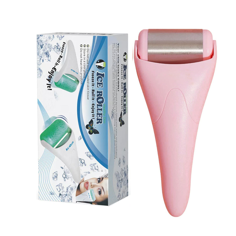Anti-Puffiness Face & Eye Ice Roller, Cold Therapy Massager for Depuffing,