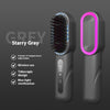 Negative Ion Straight Comb Blue Light Hair Care Hair Curler And Straightener Dual-use