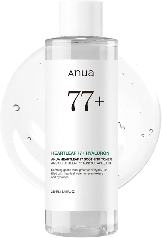 Heartleaf 77 Toner - Glass Skin & Redness Relief - 250ml