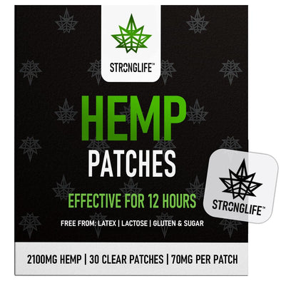 Stronglife Hemp Patches - 30 Hemp Oil Patches