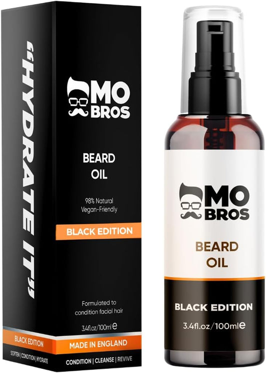 Mo Bros Beard Oil 100ml - Healthy Beard Growth - Cologne Inspired