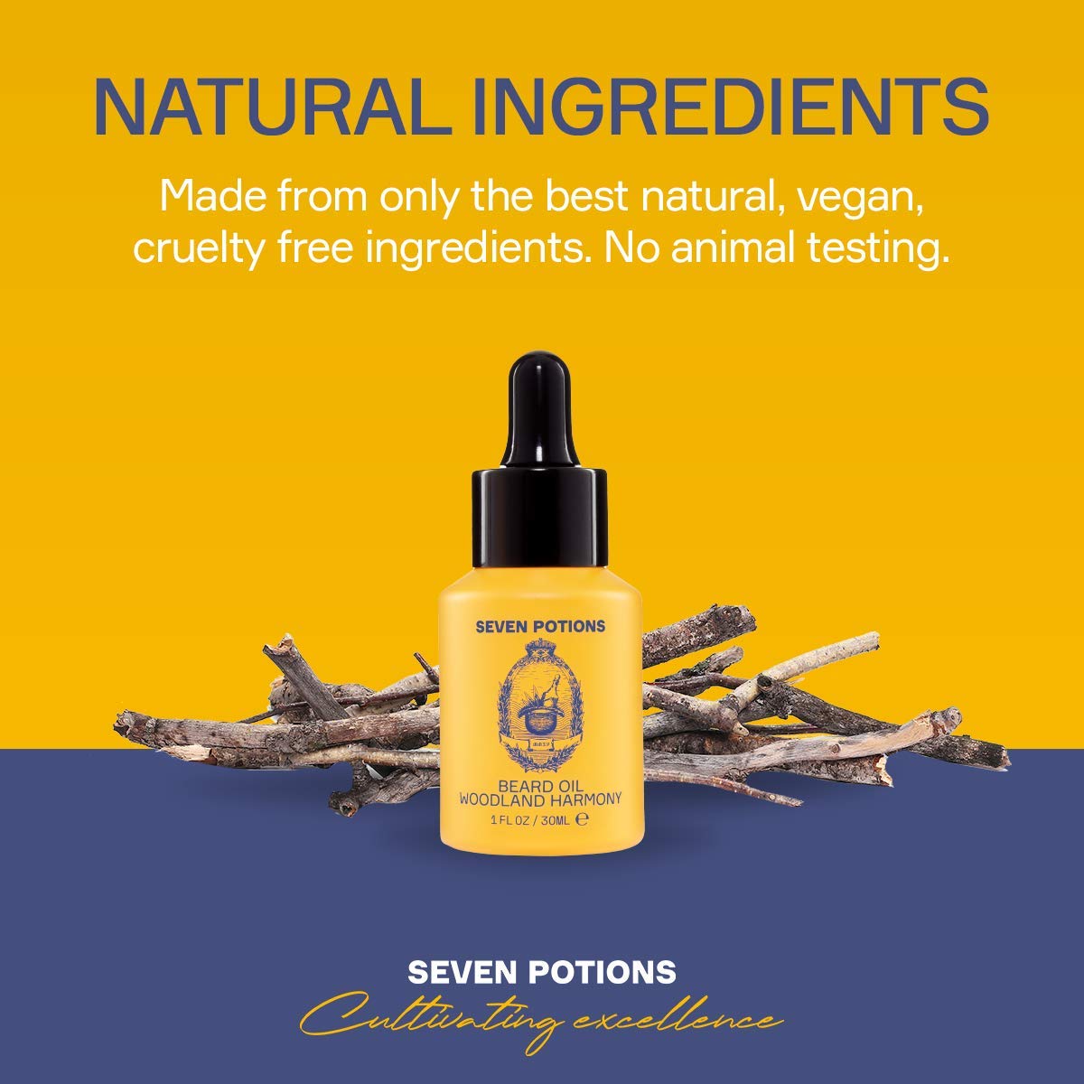 Seven Potions Beard Oil - Citrus Tonic