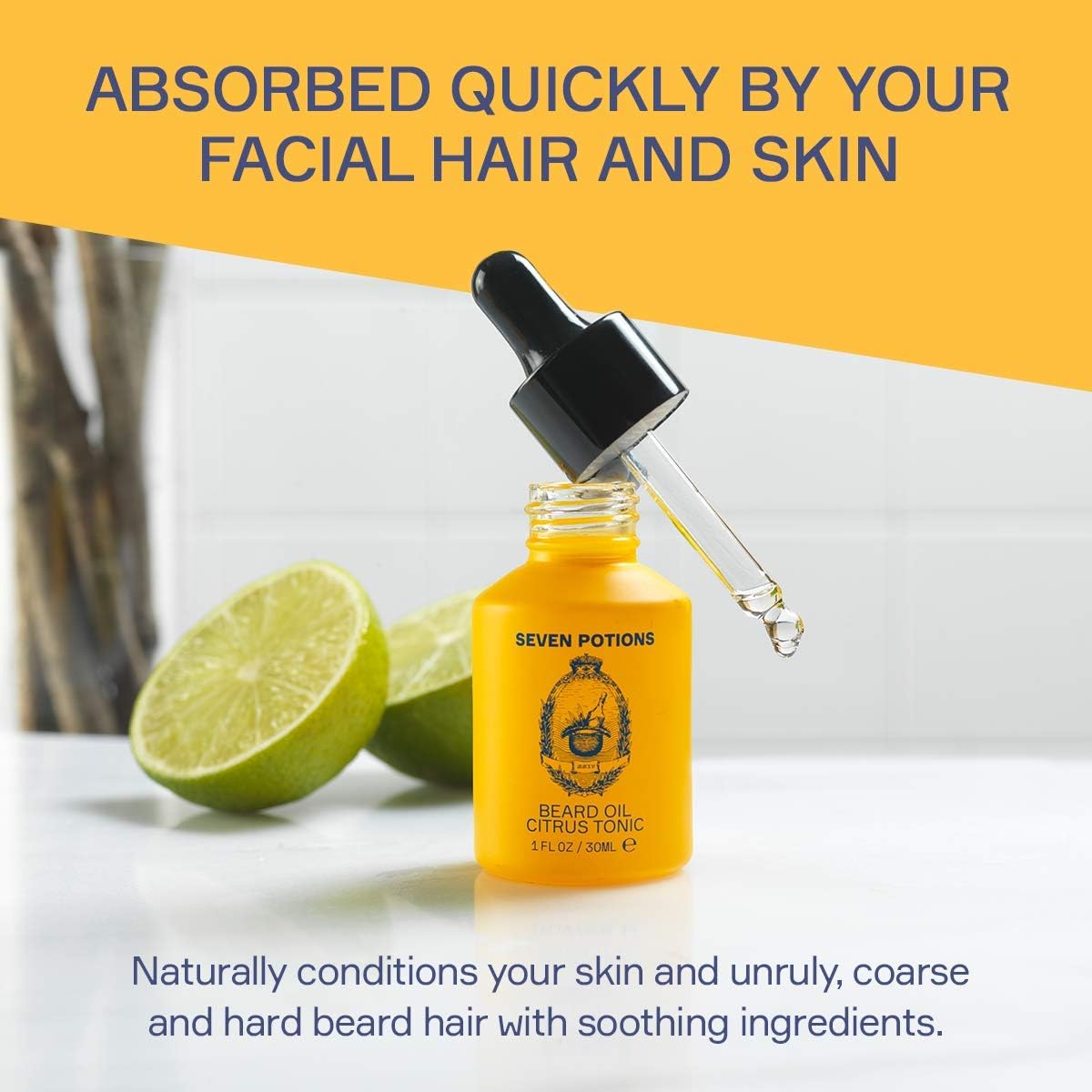 Seven Potions Beard Oil - Citrus Tonic