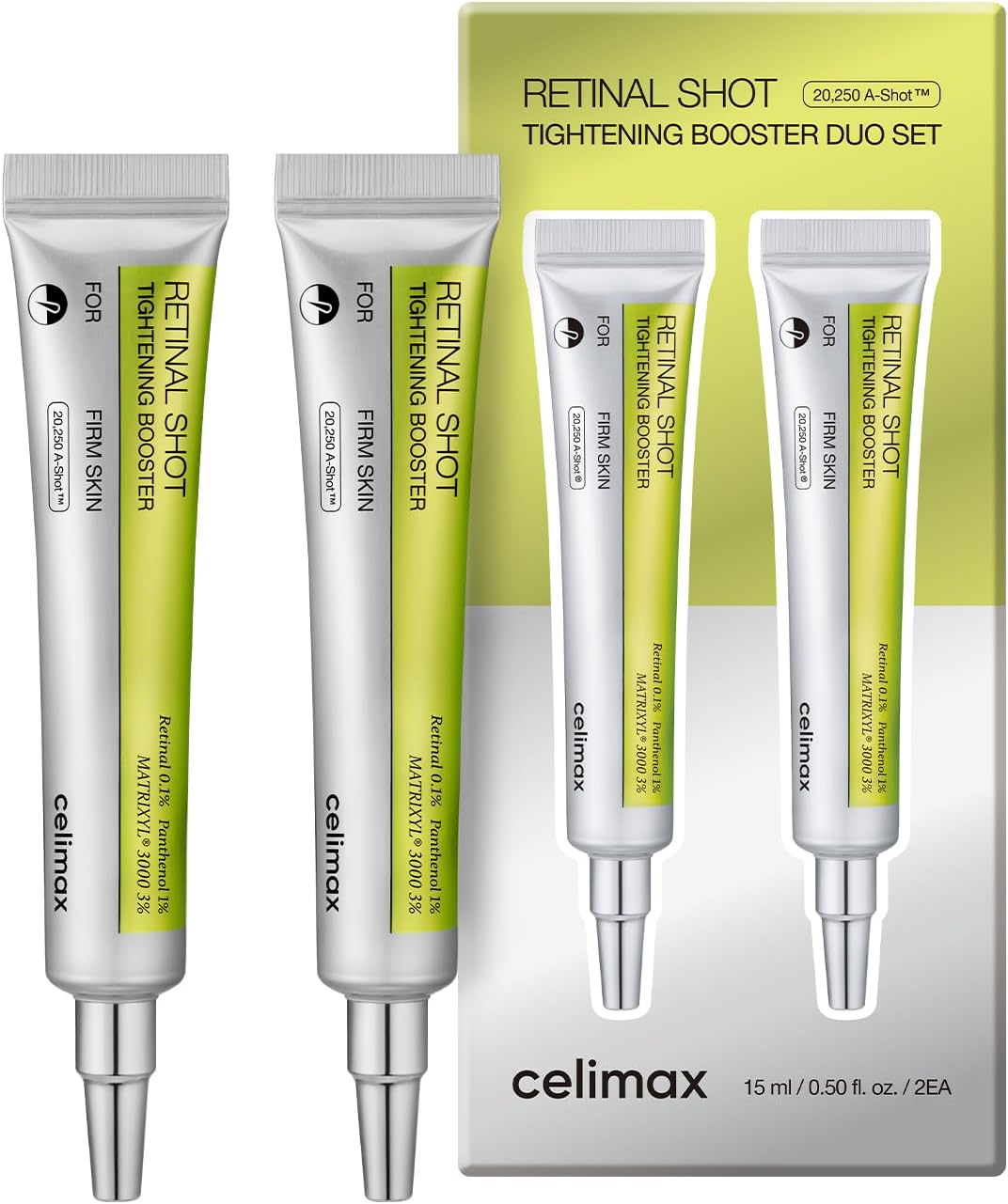 Retinal Shot Booster - Tightening & Pores - Duo 2x15ml