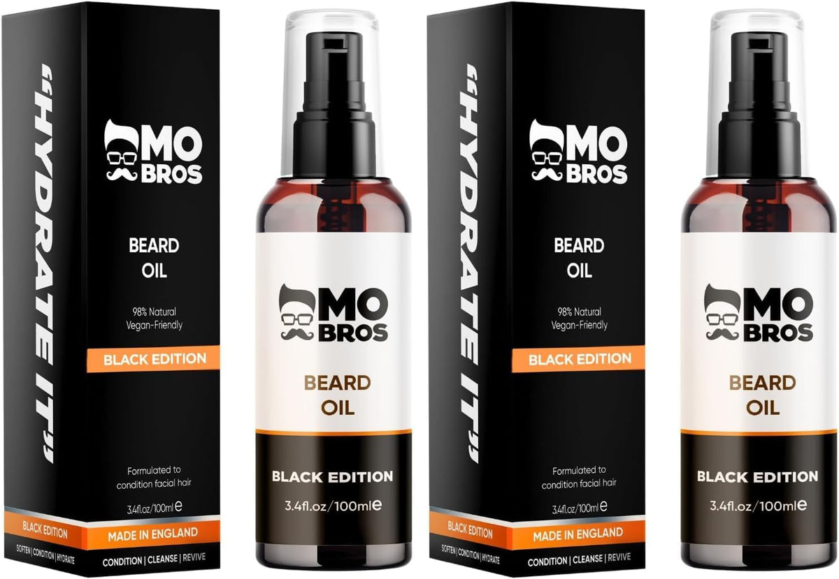 Mo Bros Beard Oil 100ml - Healthy Beard Growth - Cologne Inspired