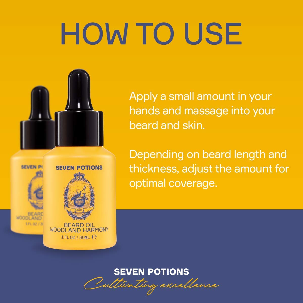 Seven Potions Beard Oil - Citrus Tonic