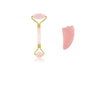 Natural Jade Stone Face Roller for Lymphatic Drainage & Glow