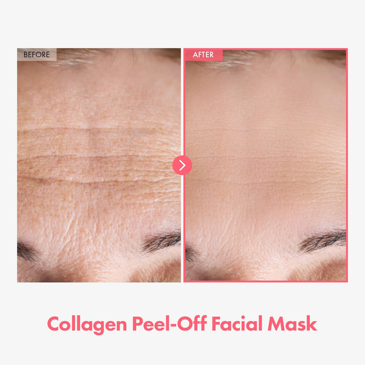 Real Collagen Fit, Hydrolyzed Collagen Wrapping Mask, Peel Off Facial Mask