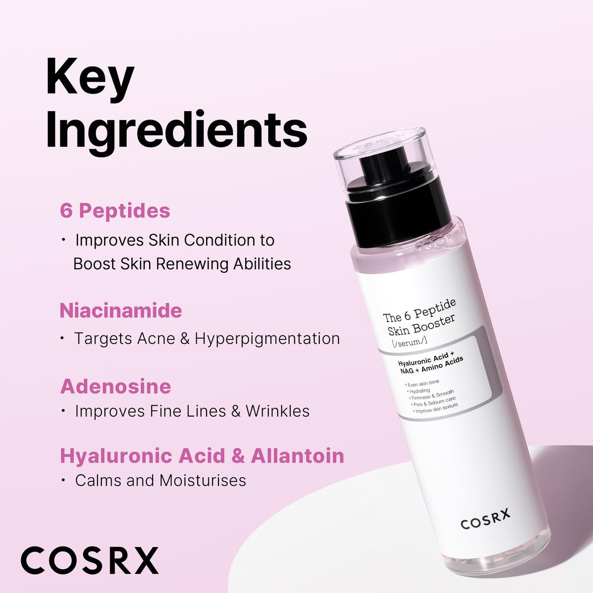 COSRX 6 Peptide Collagen Face Serum
