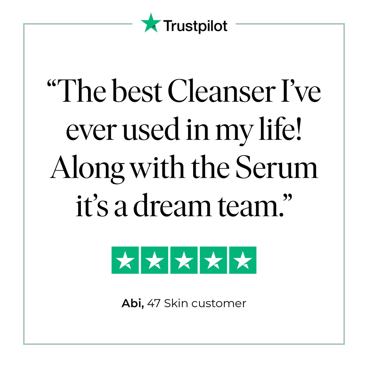 47 Skin | Anti Blemish and Scar Repair Everyday Face Cleanser
