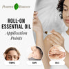 Peppermint Essential Oil Roll On, Calming, Headache, Tension and Anxiety Stress Relief