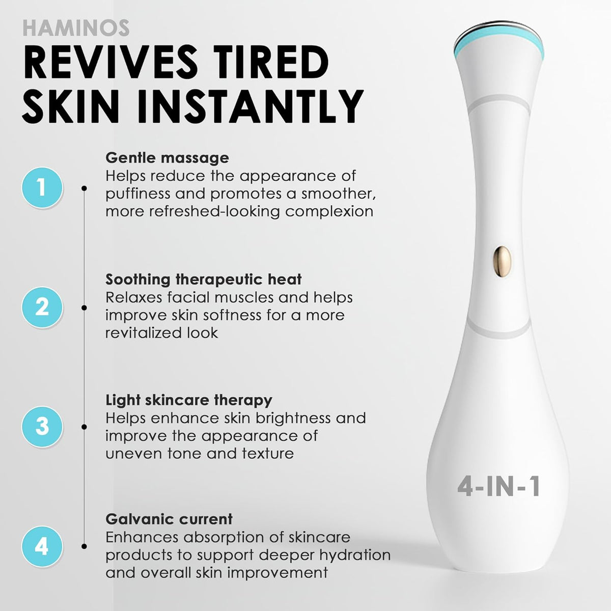 Eye De-Puff Wand - 3-Minute Morning Fix for Puffy Eyes & Dark Circles