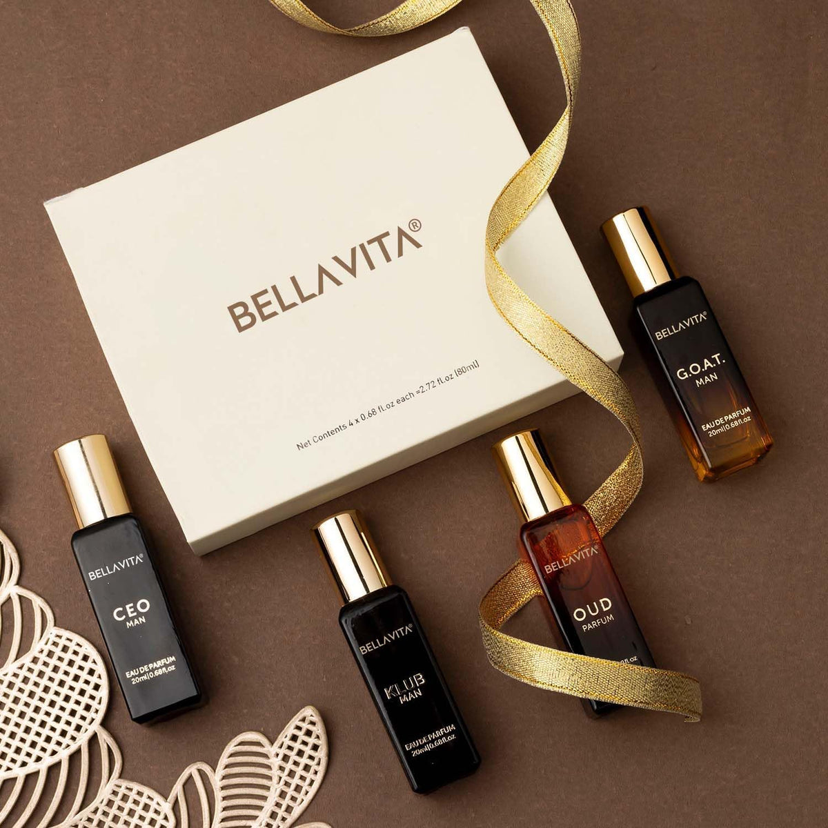 Bellavita 男士奢華香水禮盒套裝