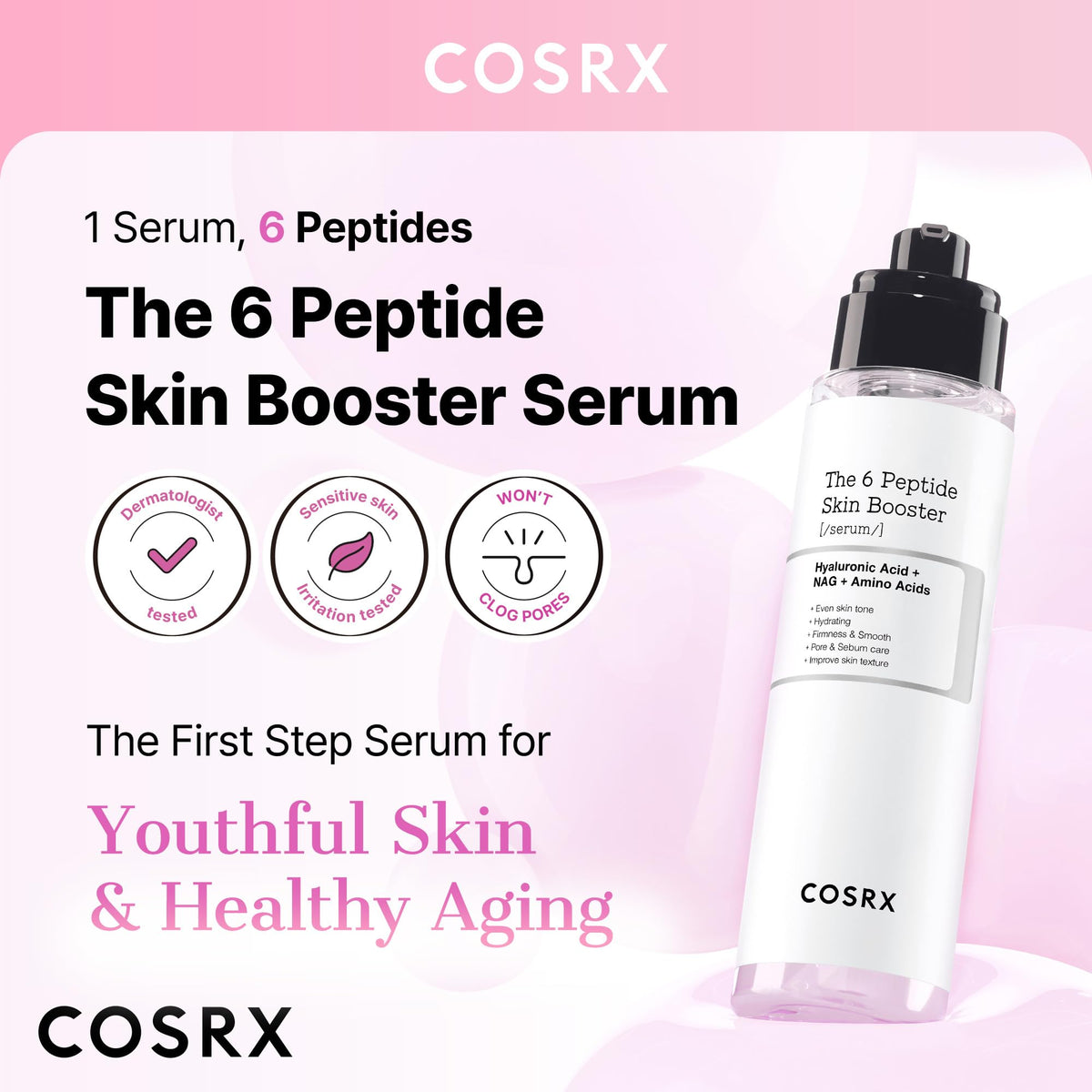 COSRX 6 Peptide Collagen Face Serum