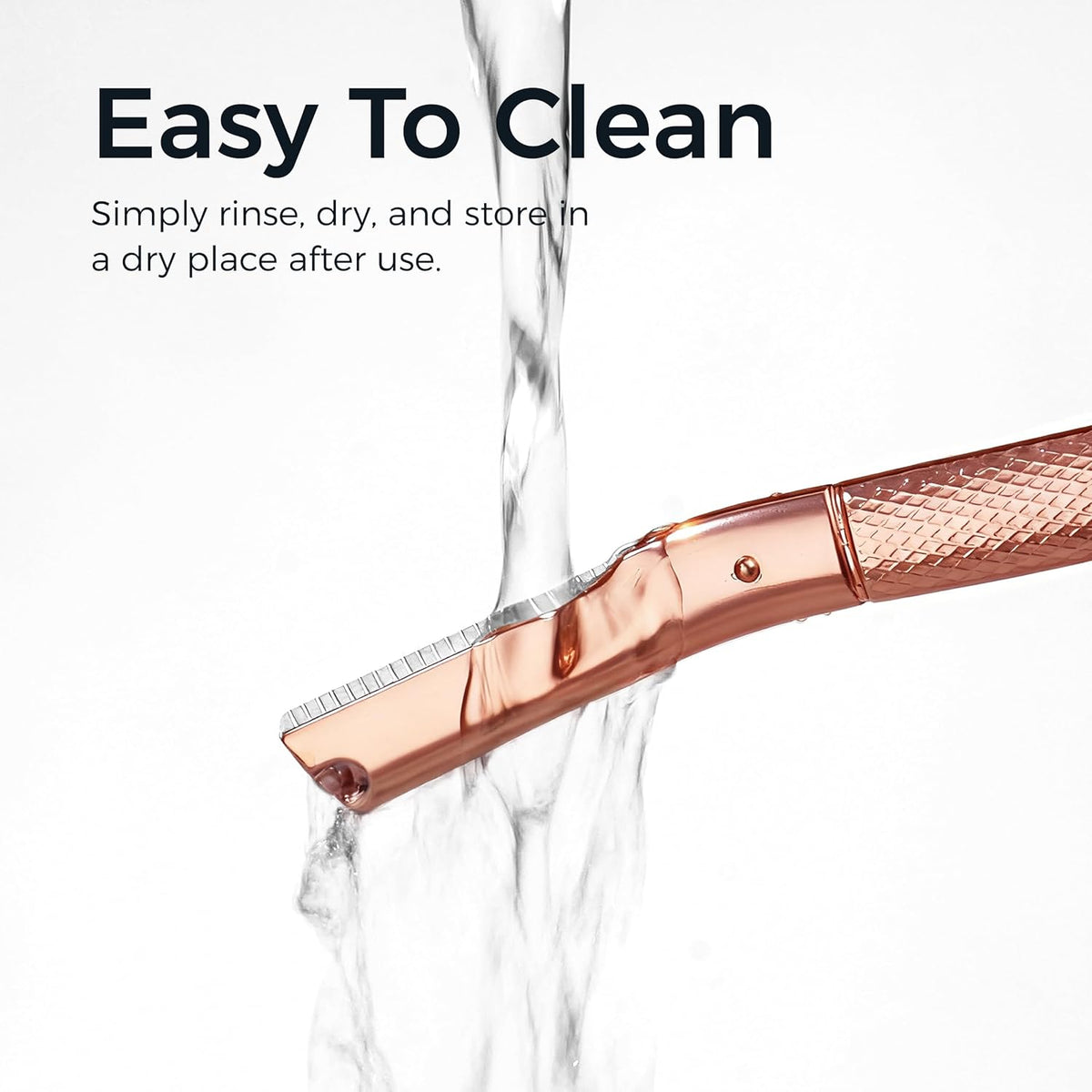 LUXE Rose Gold Dermaplaning Tool