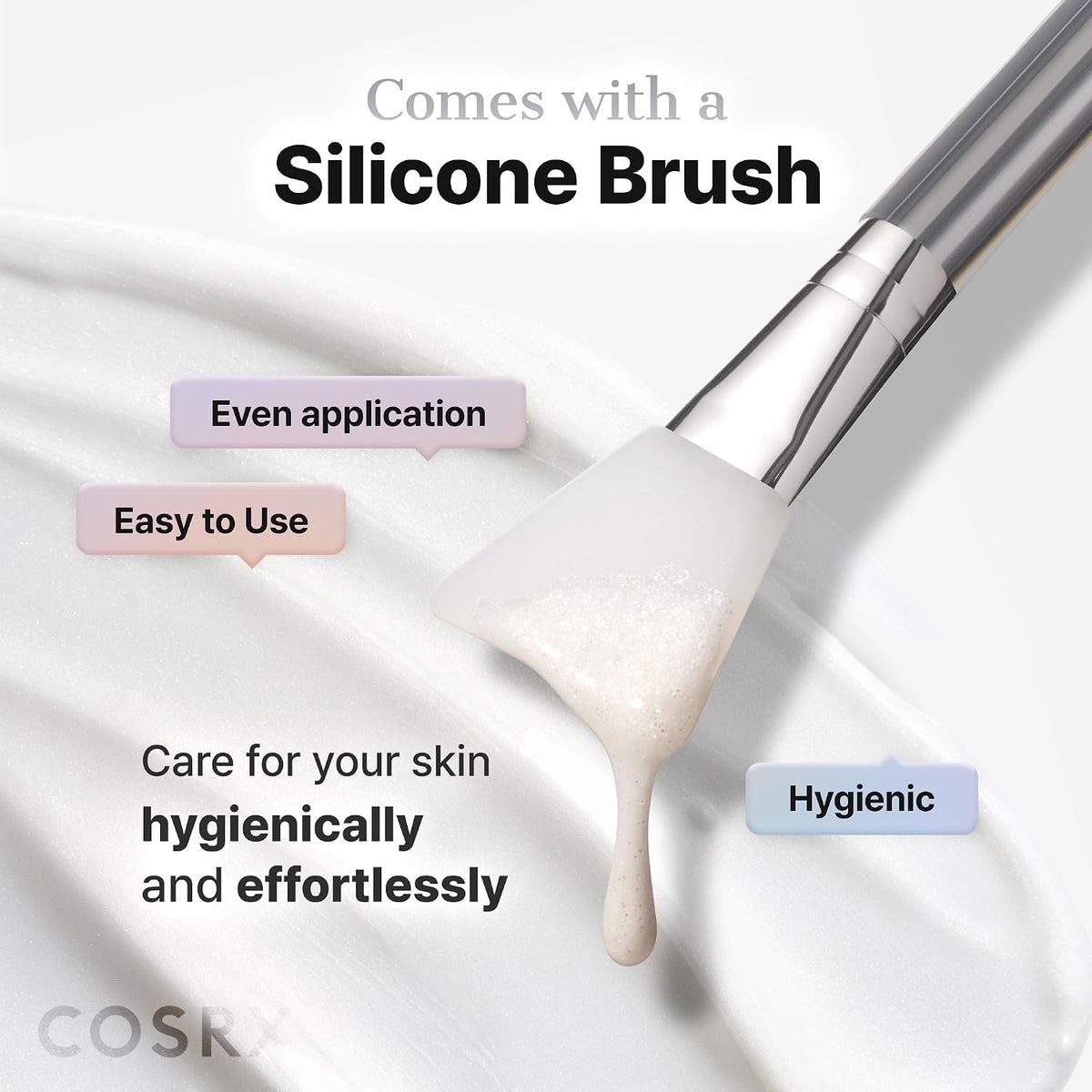 PDRN Glaze Mask + Brush - Glass Skin Peel Off