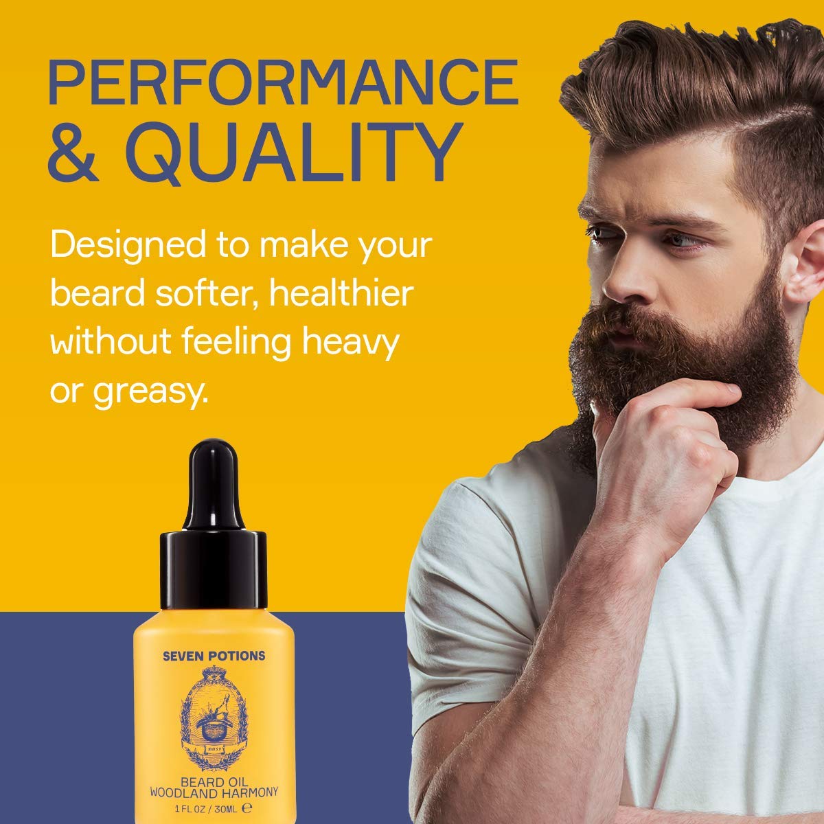 Seven Potions Beard Oil - Citrus Tonic