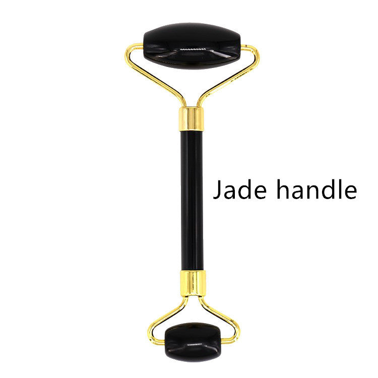 Jade Face Massage Scraper for Lifting, Anti-Aging, Fine Lines & Puffiness
