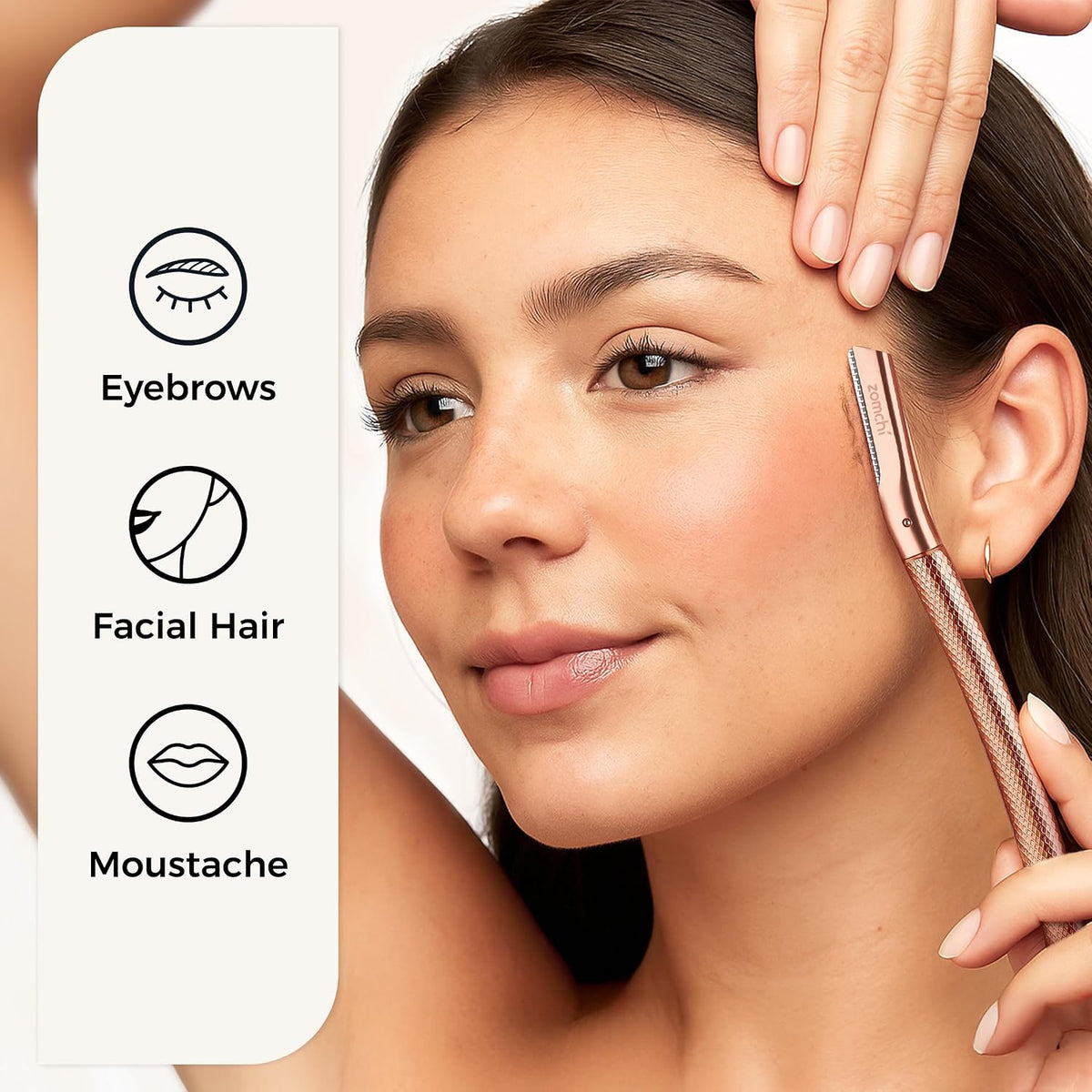LUXE Rose Gold Dermaplaning Tool