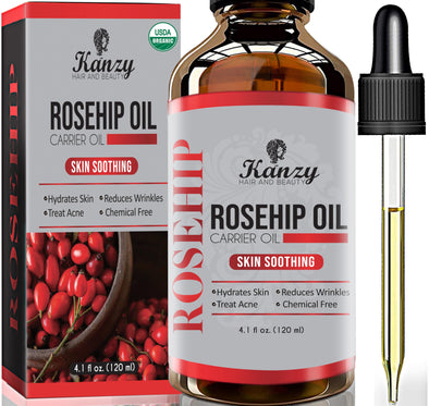 RoseHip Oil for fine lines Face Hydration & Scars