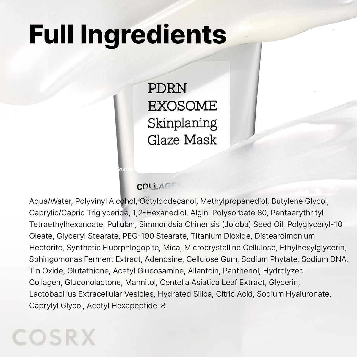 PDRN Glaze Mask + Brush - Glass Skin Peel Off