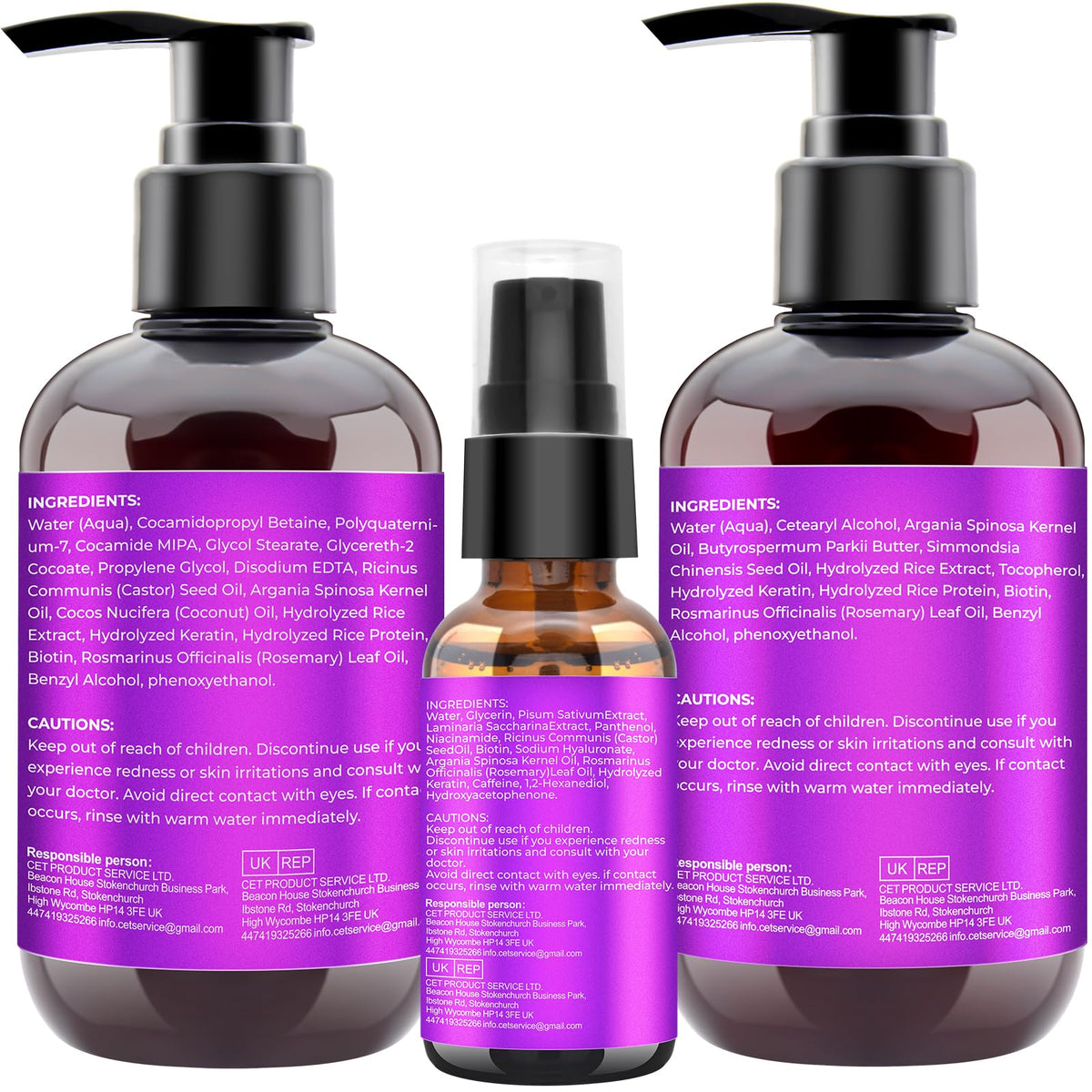 شامبو وبلسم GIFBEA لنمو الشعر للحصول على شعر صحي
