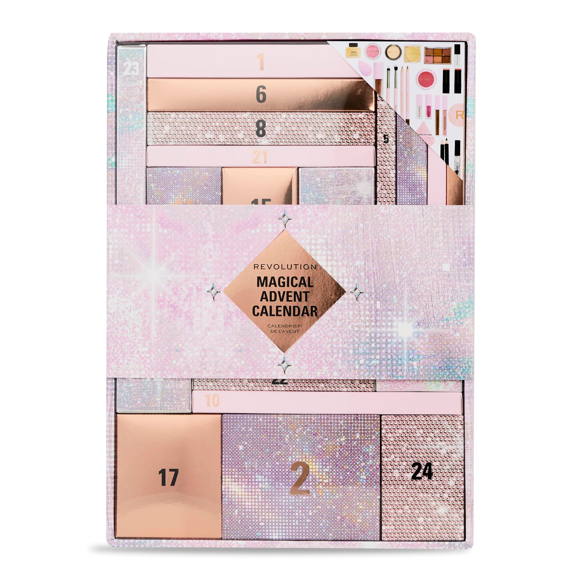Revolution Beauty 24-Piece Beauty Advent Calendar