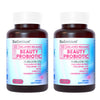 BioEmblem Beauty Probiotics for Women 35 Billion CFU 14 Strains with Biotin Collagen Prebiotics for Digestive Health Hair Skin and Nails Vaginal Probiotics Supplement Shelf Stable 60 Caps