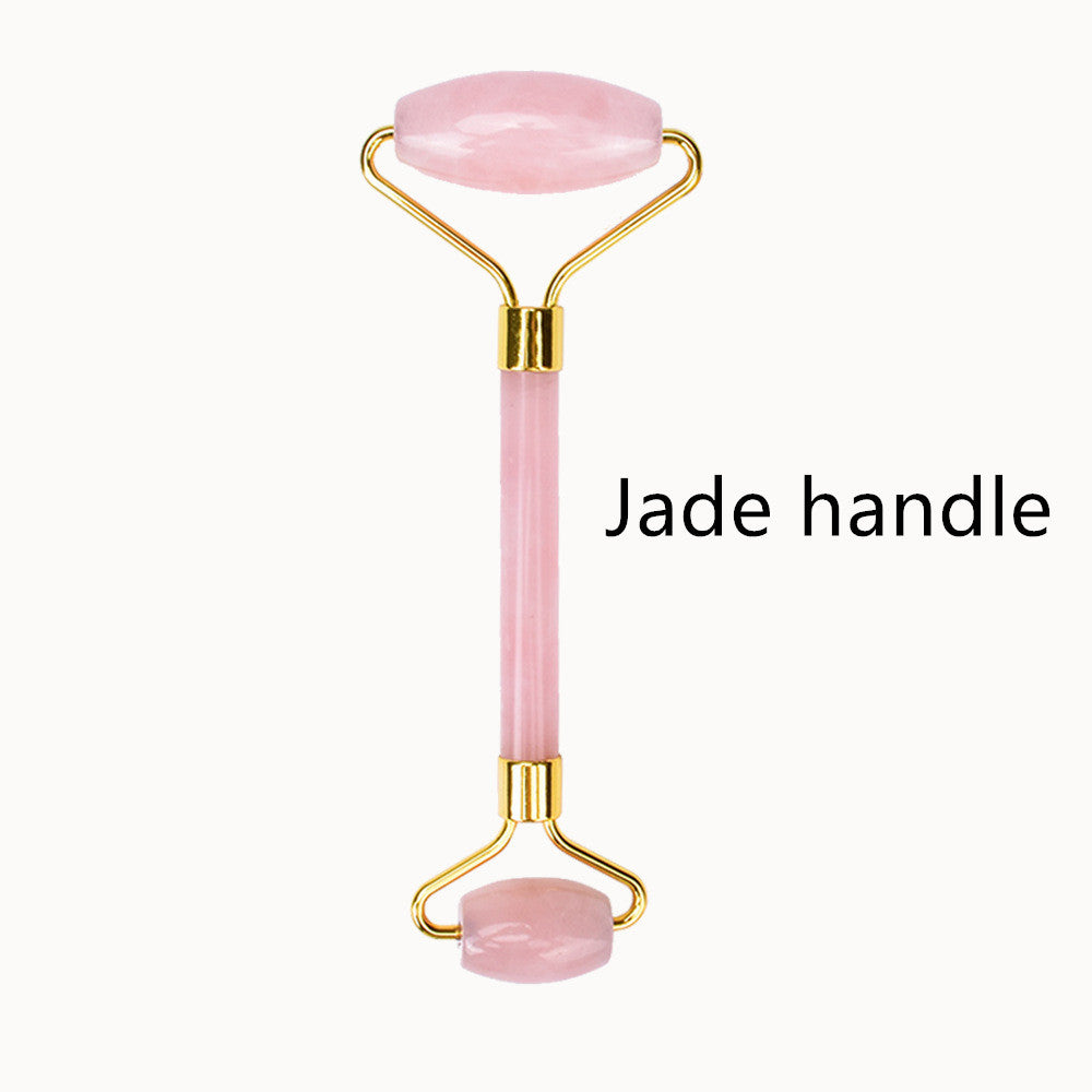 Jade Face Massage Scraper for Lifting, Anti-Aging, Fine Lines & Puffiness