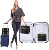 Portable Double-Layer Makeup Brush Organizer