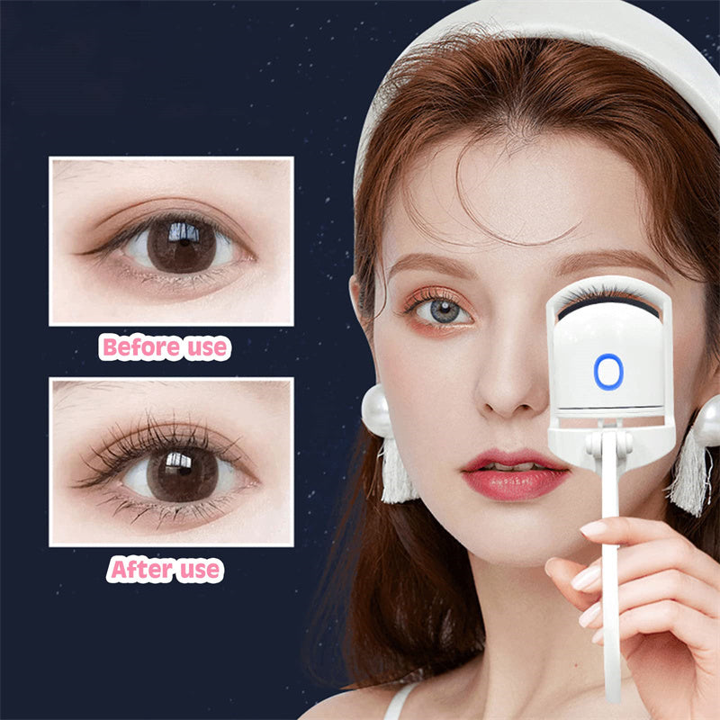 Electric Heated Lash Curler — Mini, Fast Heat, Travel-Ready