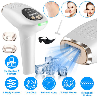 3-in-1 IPL Ice Cooling Hair Removal Device