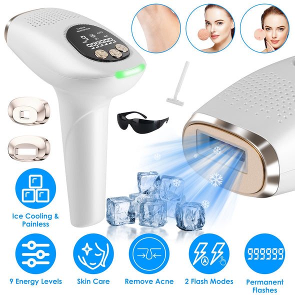 3-in-1 IPL Ice Cooling Hair Removal Device