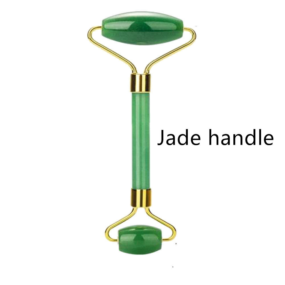 Jade Face Massage Scraper for Lifting, Anti-Aging, Fine Lines & Puffiness